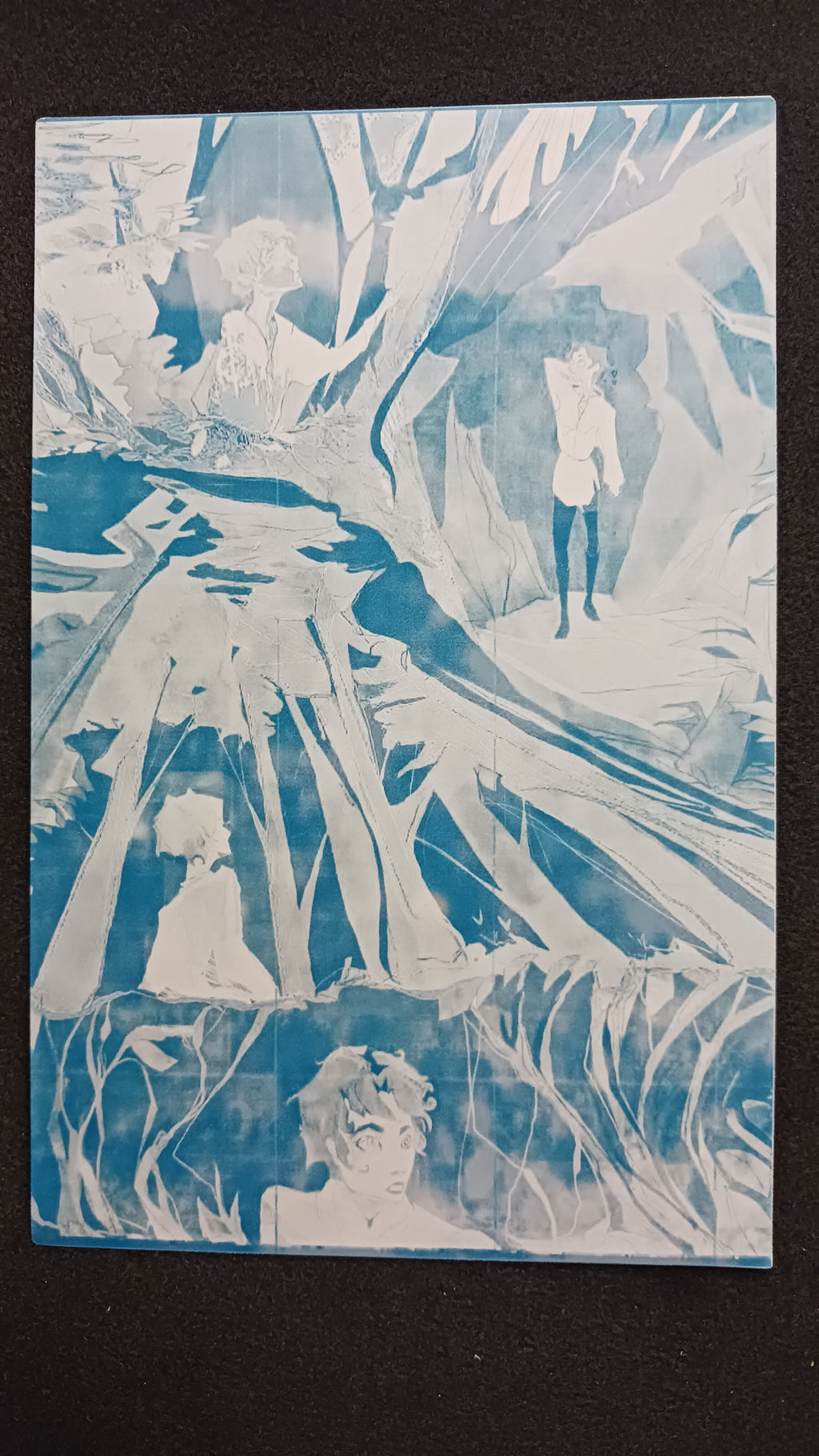 Triskele #1 - Page 3 - Cyan - Comic Printer Plate - PRESSWORKS
