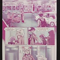 She Bites #2 - Page 6 - PRESSWORKS - Comic Art - Printer Plate - Magenta