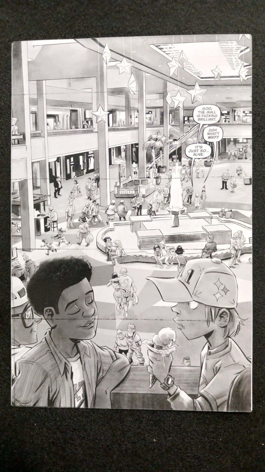 She Bites #2 - Page 8 - Black - Comic Printer Plate - PRESSWORKS