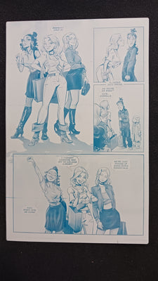 She Bites #2 - Page 15 - Cyan - Comic Printer Plate - PRESSWORKS