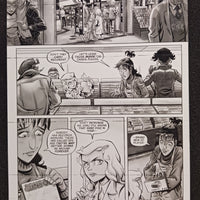 She Bites #2 - Page 9 - PRESSWORKS - Comic Art - Printer Plate - Black