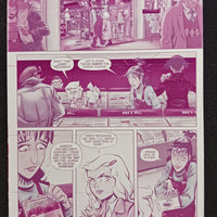 She Bites #2 - Page 9 - PRESSWORKS - Comic Art - Printer Plate - Magenta