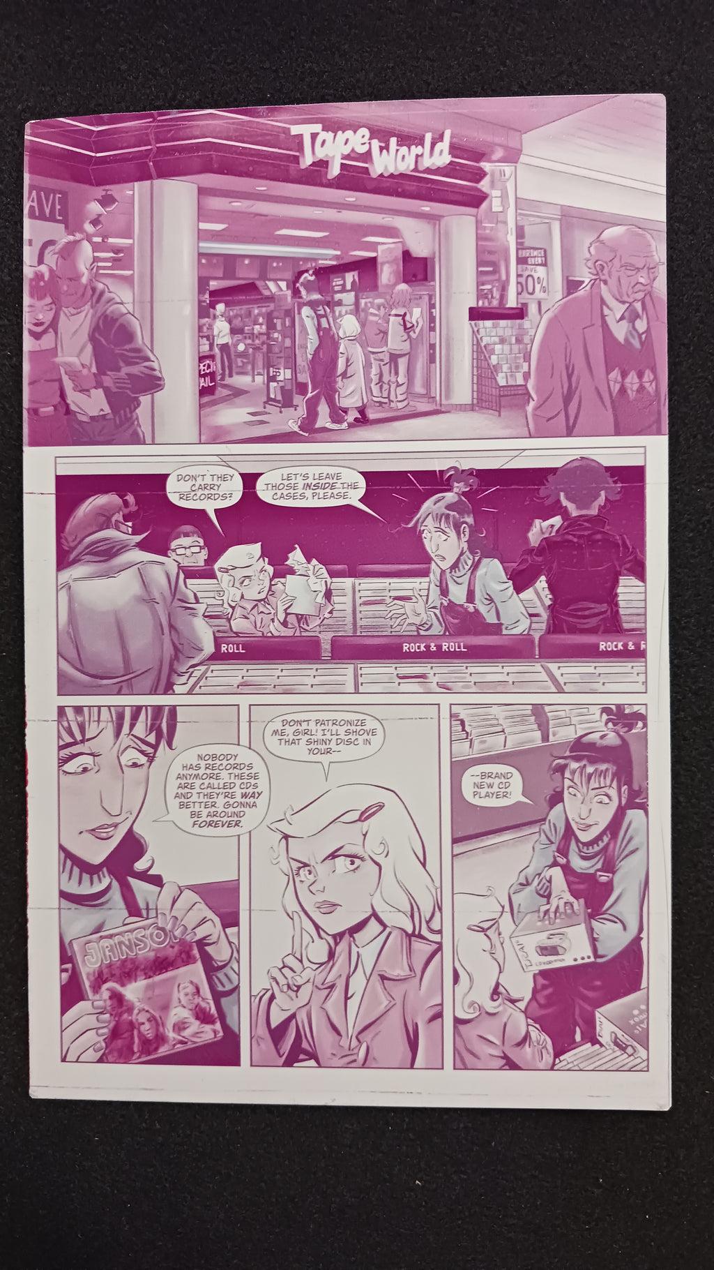 She Bites #2 - Page 9 - Magenta - Comic Printer Plate - PRESSWORKS
