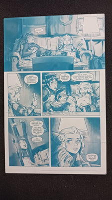 She Bites #3 - Page 18 - Cyan - Comic Printer Plate - PRESSWORKS