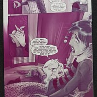 She Bites #3 - Page 4 - PRESSWORKS - Comic Art - Printer Plate - Magenta