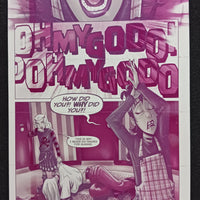 She Bites #3 - Page 1 - PRESSWORKS - Comic Art - Printer Plate - Magenta