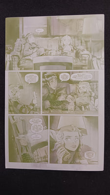 She Bites #3 - Page 18 - PRESSWORKS - Comic Art - Printer Plate - Yellow
