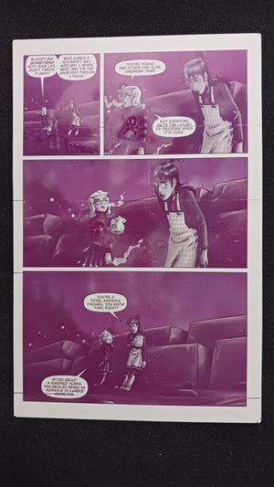 She Bites #3 - Page 16 - PRESSWORKS - Comic Art - Printer Plate - Magenta