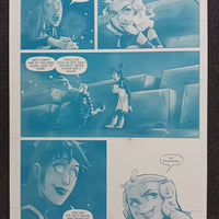 She Bites #3 - Page 17 - Cyan - Comic Printer Plate - PRESSWORKS