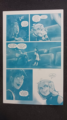 She Bites #3 - Page 17 - Cyan - Comic Printer Plate - PRESSWORKS