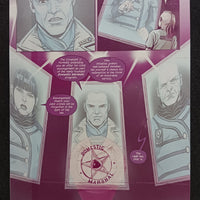 Darkland #1 - Page 3 - PRESSWORKS - Comic Art - Printer Plate - Magenta