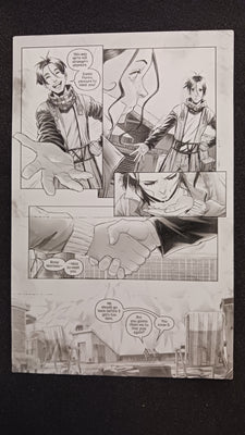 Darkland #2 - Page 22 - PRESSWORKS - Comic Art - Printer Plate - Black