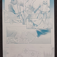 Darkland #2 - Page 22 - PRESSWORKS - Comic Art - Printer Plate - Cyan