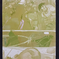 Darkland #2 - Page 24 - PRESSWORKS - Comic Art - Printer Plate - Yellow