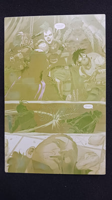 Darkland #2 - Page 24 - PRESSWORKS - Comic Art - Printer Plate - Yellow
