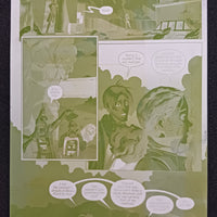 Darkland #2 - Page 20 - PRESSWORKS - Comic Art - Printer Plate - Yellow