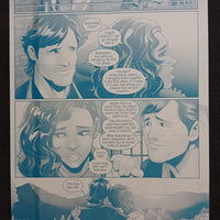 Darkland #2 - Page 3 - PRESSWORKS - Comic Art - Printer Plate - Cyan