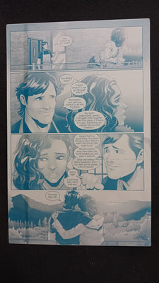 Darkland #2 - Page 3 - PRESSWORKS - Comic Art - Printer Plate - Cyan