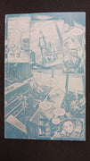 Darkland #2 - Page 8 - PRESSWORKS - Comic Art - Printer Plate - Cyan