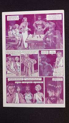 Eternus #2 - Page 6 - PRESSWORKS - Comic Art - Printer Plate - Magenta