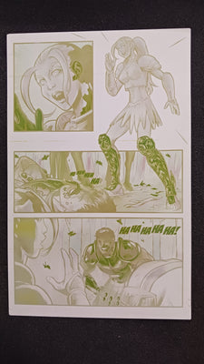 Eternus #2 - Page 19 - PRESSWORKS - Comic Art - Printer Plate - Yellow