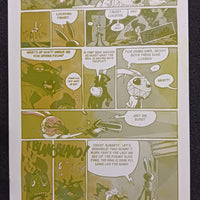 Mr. Easta #1 - 2nd Print - Page 24  - PRESSWORKS - Printer Plate - Yellow