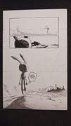 Mr. Easta #1 - 2nd Print - Page 9  - Black - Comic Printer Plate - PRESSWORKS