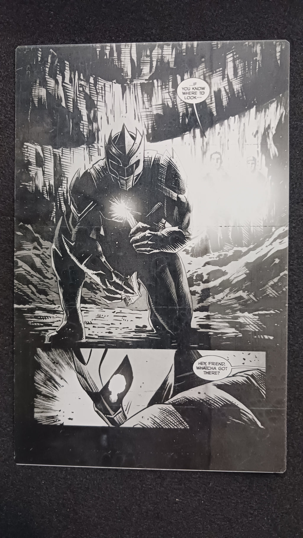 Mega Centurions #2 - Page 20 - Black - Comic Printer Plate - PRESSWORKS