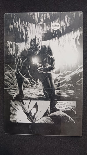 Mega Centurions #2 - Page 20 - Black - Comic Printer Plate - PRESSWORKS