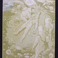 Ghost Planet #1 - Page 10 - PRESSWORKS - Comic Art - Printer Plate - Yellow