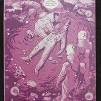 Ghost Planet #1 - Page 10 - PRESSWORKS - Comic Art - Printer Plate - Magenta