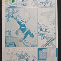 Deadfellows #1 - Page 24 - PRESSWORKS - Comic Art - Printer Plate - Cyan