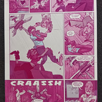 Deadfellows #1 - Page 24 - PRESSWORKS - Comic Art - Printer Plate - Magenta