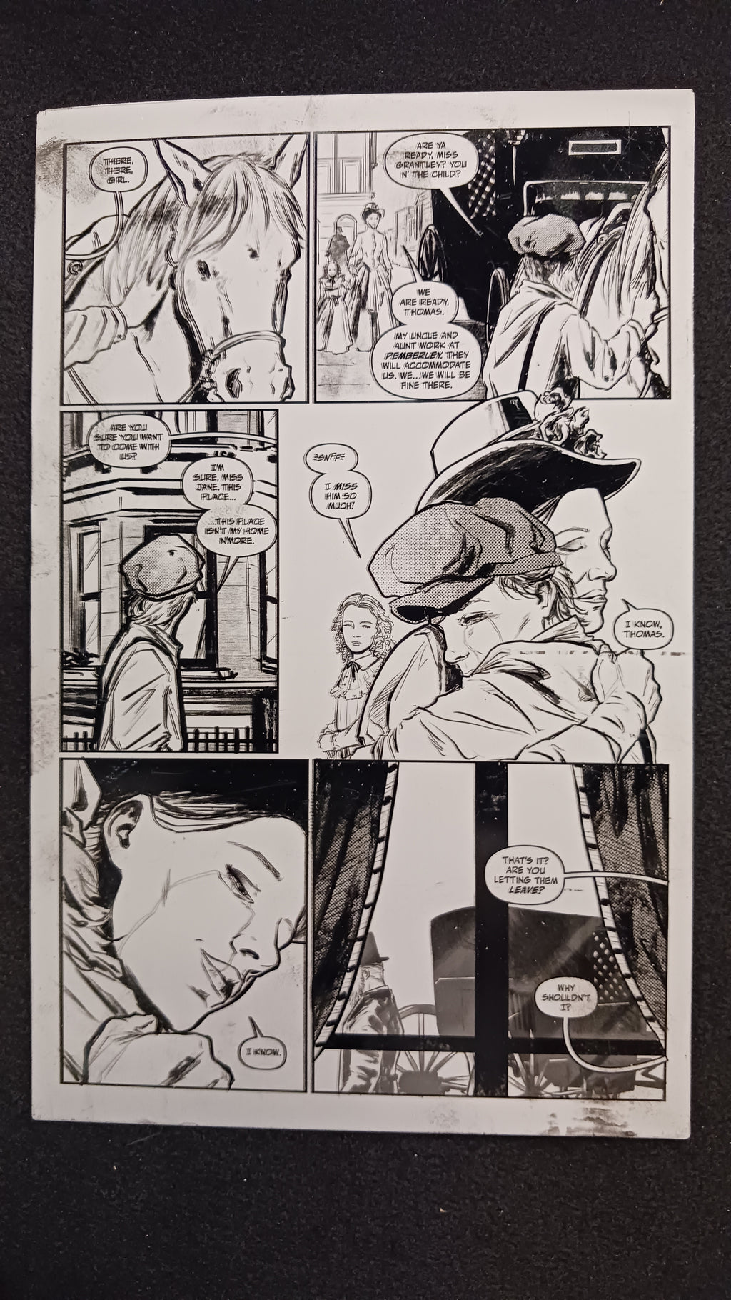 Phantasmagoria #5 - Page 27 - Black - Comic Printer Plate - PRESSWORKS