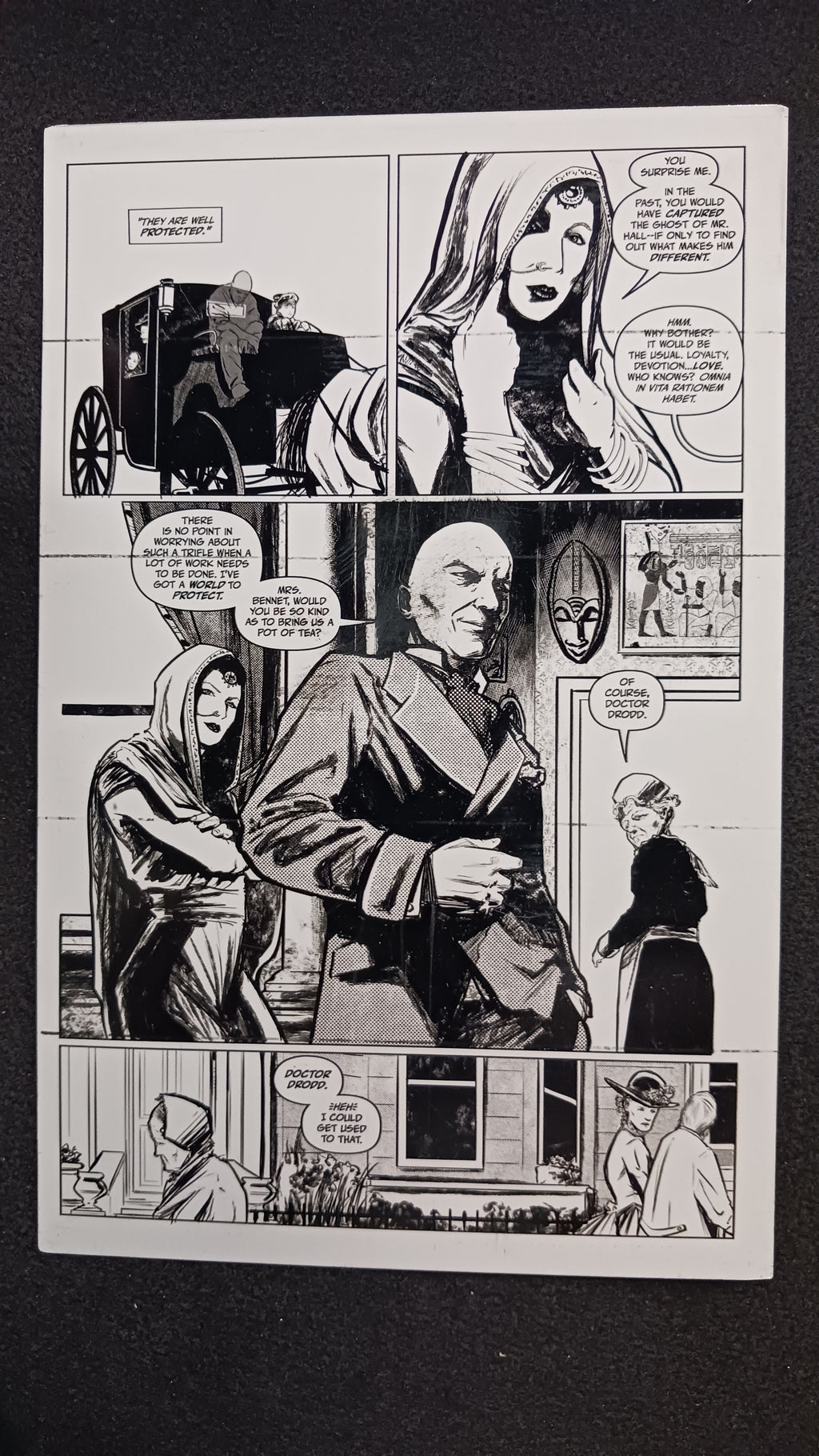 Phantasmagoria #5 - Page 28 - Black - Comic Printer Plate - PRESSWORKS