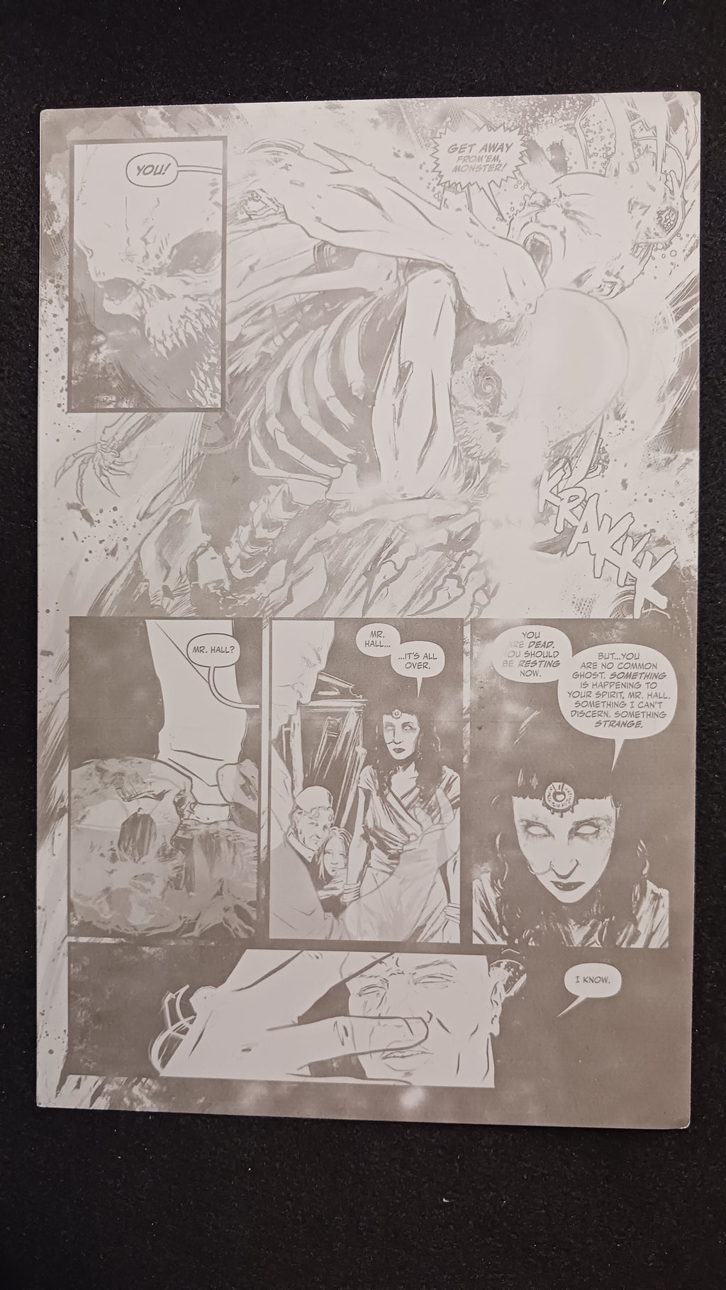 Phantasmagoria #5 - Page 19 - PRESSWORKS - Comic Art - Printer Plate - Magenta