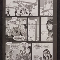 Red Winter Fallout #2 - Page 11 - Black - Comic Printer Plate - PRESSWORKS
