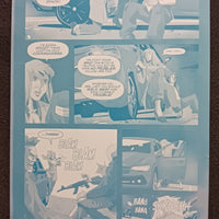Red Winter Fallout #2 - Page 8 - PRESSWORKS - Comic Art - Printer Plate - Cyan
