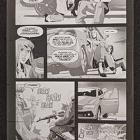 Red Winter Fallout #2 - Page 8 - Black - Comic Printer Plate - PRESSWORKS