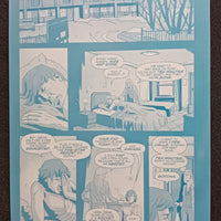 Red Winter Fallout #2 - Page 15 - Cyan - Comic Printer Plate - PRESSWORKS