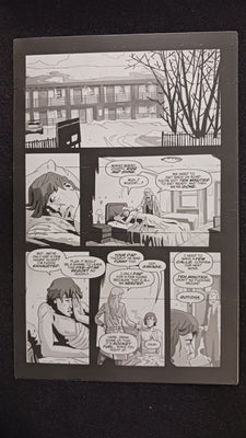 Red Winter Fallout #2 - Page 15 - Black - Comic Printer Plate - PRESSWORKS