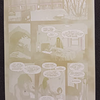 Red Winter Fallout #2 - Page 15 - Yellow - Comic Printer Plate - PRESSWORKS