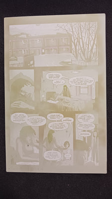 Red Winter Fallout #2 - Page 15 - Yellow - Comic Printer Plate - PRESSWORKS