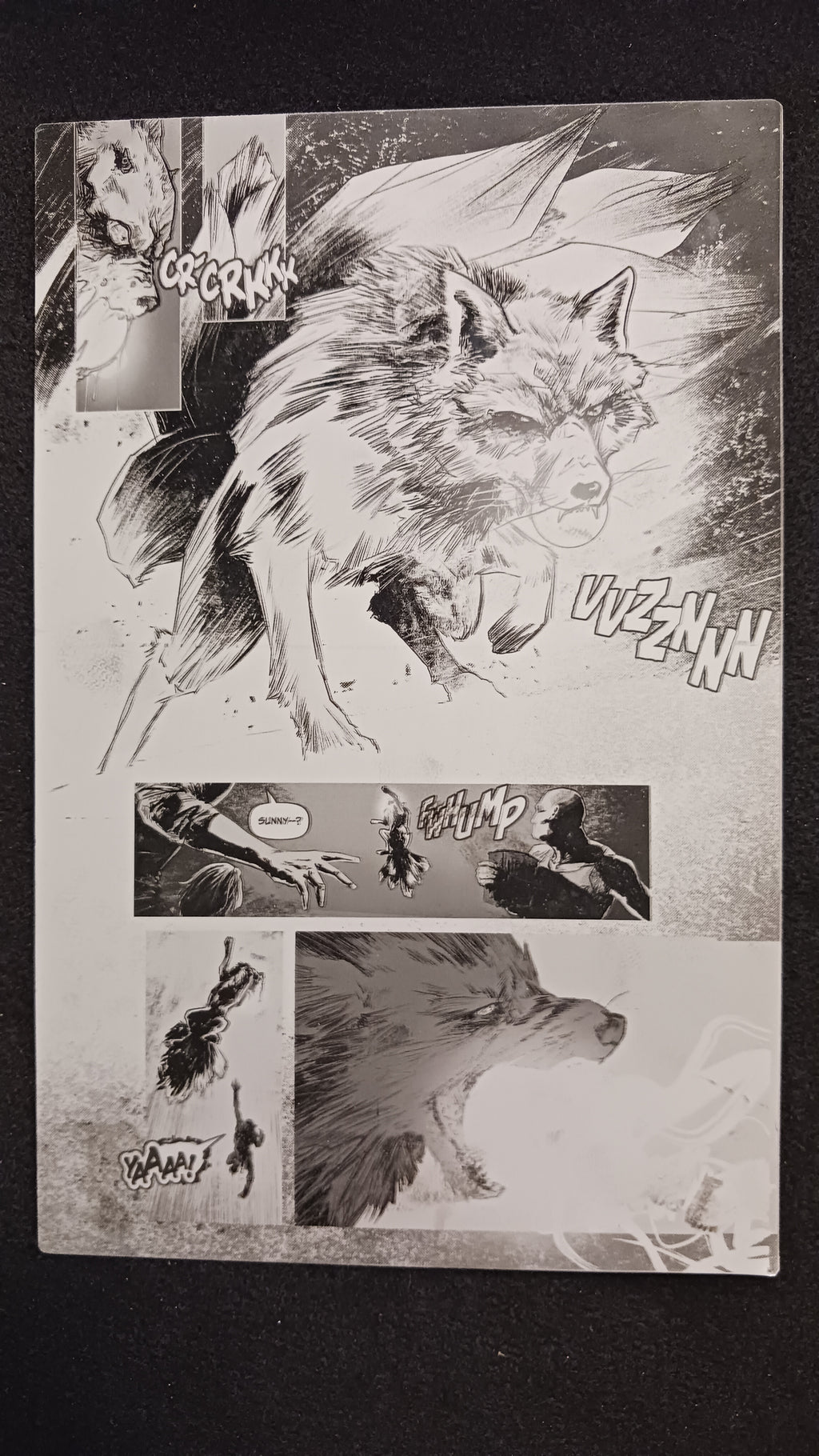 West Moon Chronicles #2 - Page 21 - Black - Comic Printer Plate - PRESSWORKS