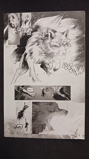 West Moon Chronicles #2 - Page 21 - PRESSWORKS - Comic Art - Printer Plate - Black