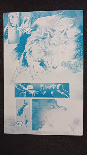 West Moon Chronicles #2 - Page 21 - Cyan - Comic Printer Plate - PRESSWORKS
