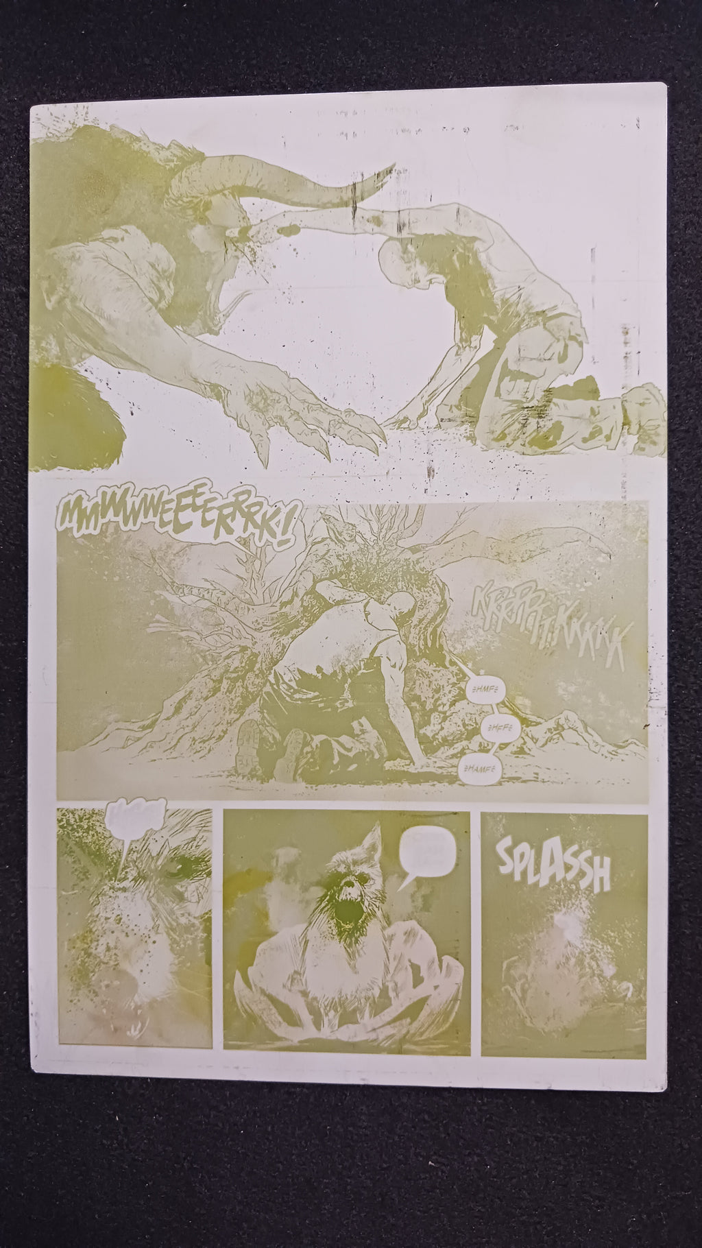 West Moon Chronicles #3 - Page 20 - Yellow - Comic Printer Plate - PRESSWORKS