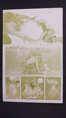 West Moon Chronicles #3 - Page 20 - PRESSWORKS - Comic Art - Printer Plate - Yellow