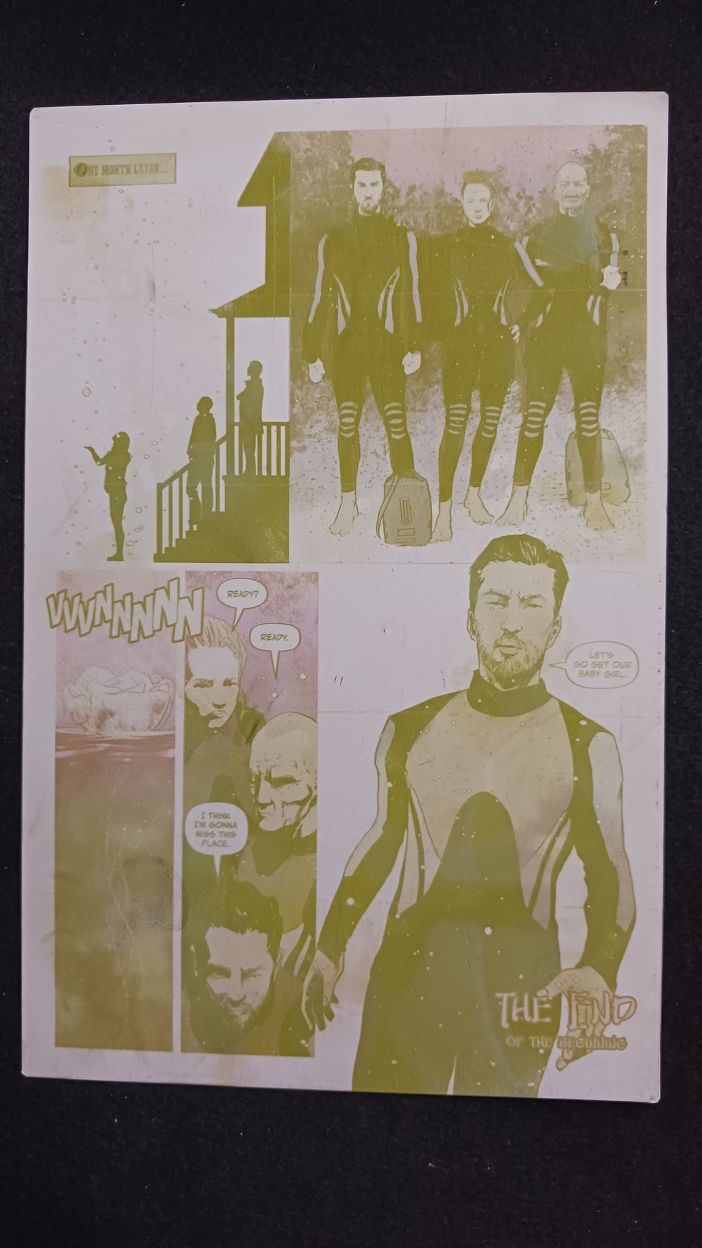 West Moon Chronicles #3 - Page 28 - Yellow - Comic Printer Plate - PRESSWORKS