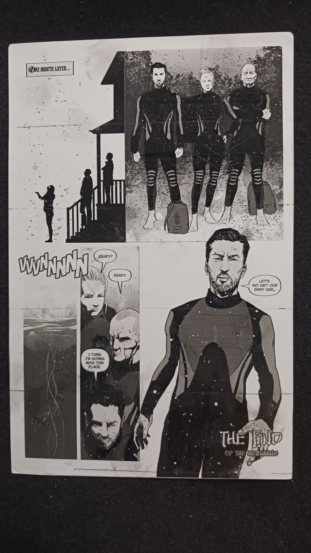West Moon Chronicles #3 - Page 28 - Black - Comic Printer Plate - PRESSWORKS